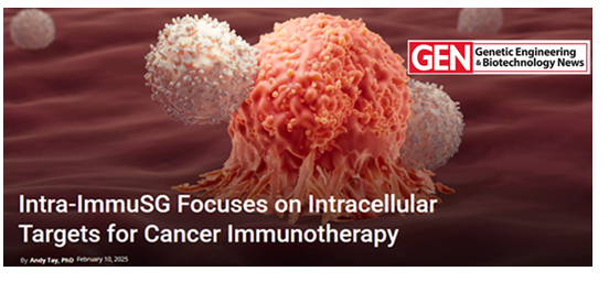 Intra-ImmuSG Focuses on Intracellular Targets for Cancer Immunotherapy