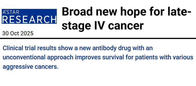 Broad new hope for late-stage IV cancer